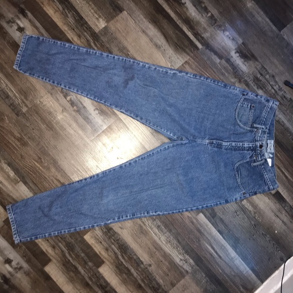 Vtg 80s RARE Star Cody High Waist Straight Leg Grunge Goth Mom Denim Jeans - Picture 4 of 13